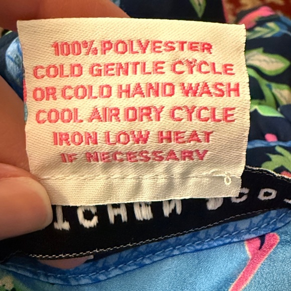 Gretchen Scott Designs Navy Floral and Animal Print Blouse - Picture 7 of 7